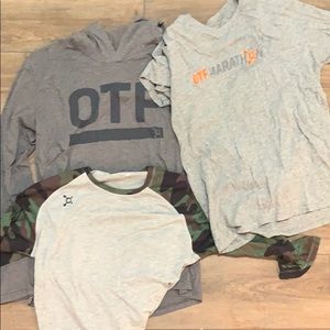 Three ORangetheory Shirts